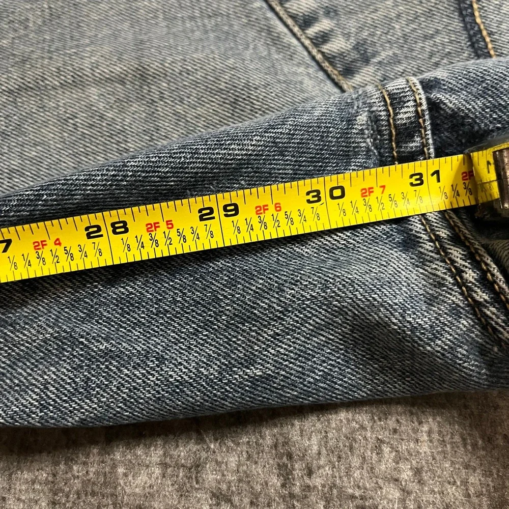 Ecko Unltd Rhino BaggyY2K Wide Leg Jeans Mens 36x31 Light Wash Skater Skateboard
